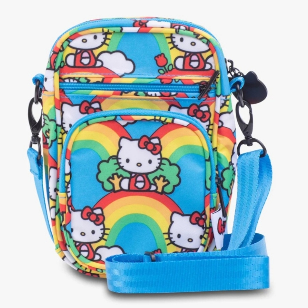 Mini Helix Hello Rainbow Nappy Bag.
